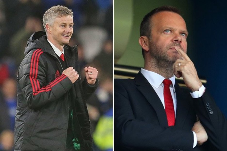 Ed Woodward og Ole Gunnar