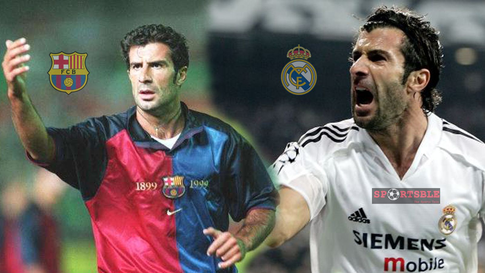 Luis Figo Barca Real