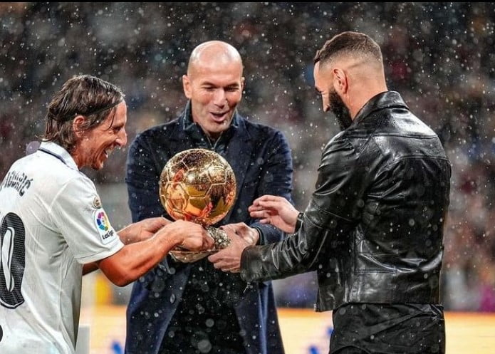 Zinedine Zidane gullballen