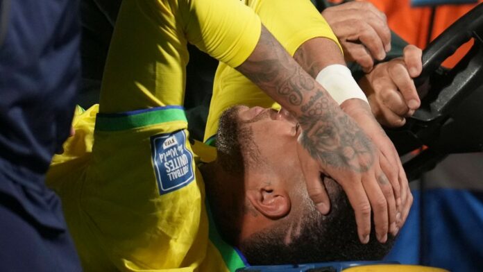 Neymar skadet