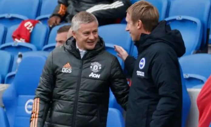 Ole Gunnar Solskjær og Graham Potter