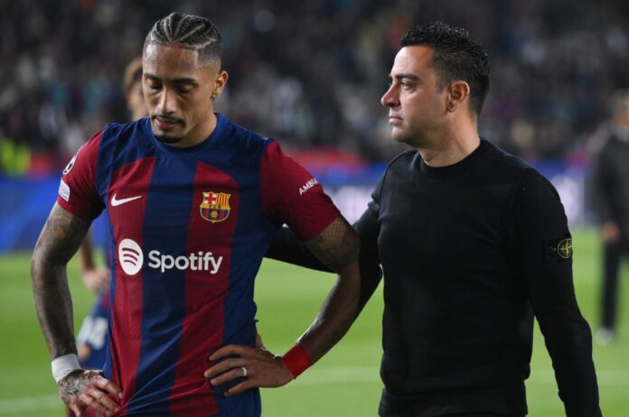 Raphinha og Xavi
