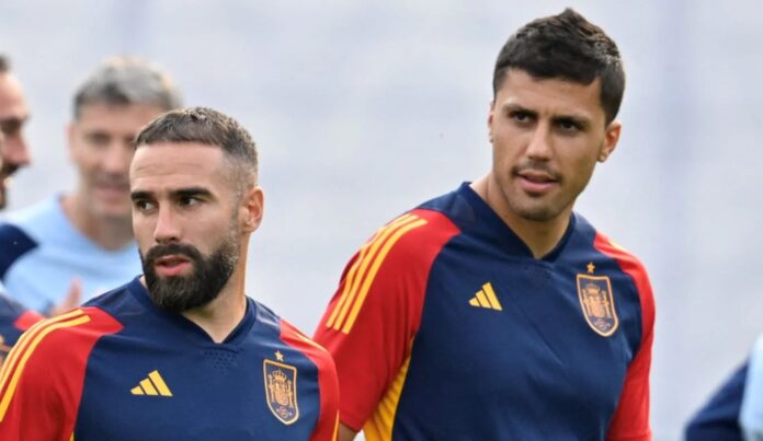 Dani Carvajal og Rodri