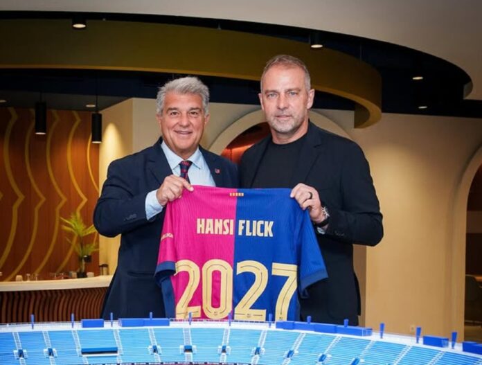 Joan Laporta og Hansi Flick2