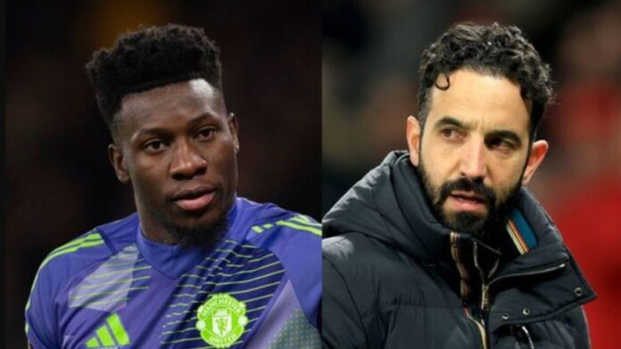 André Onana og Ruben Amorim